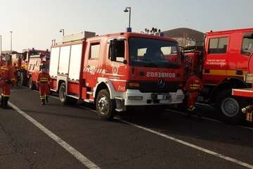 Incendio en La Palma/TA.